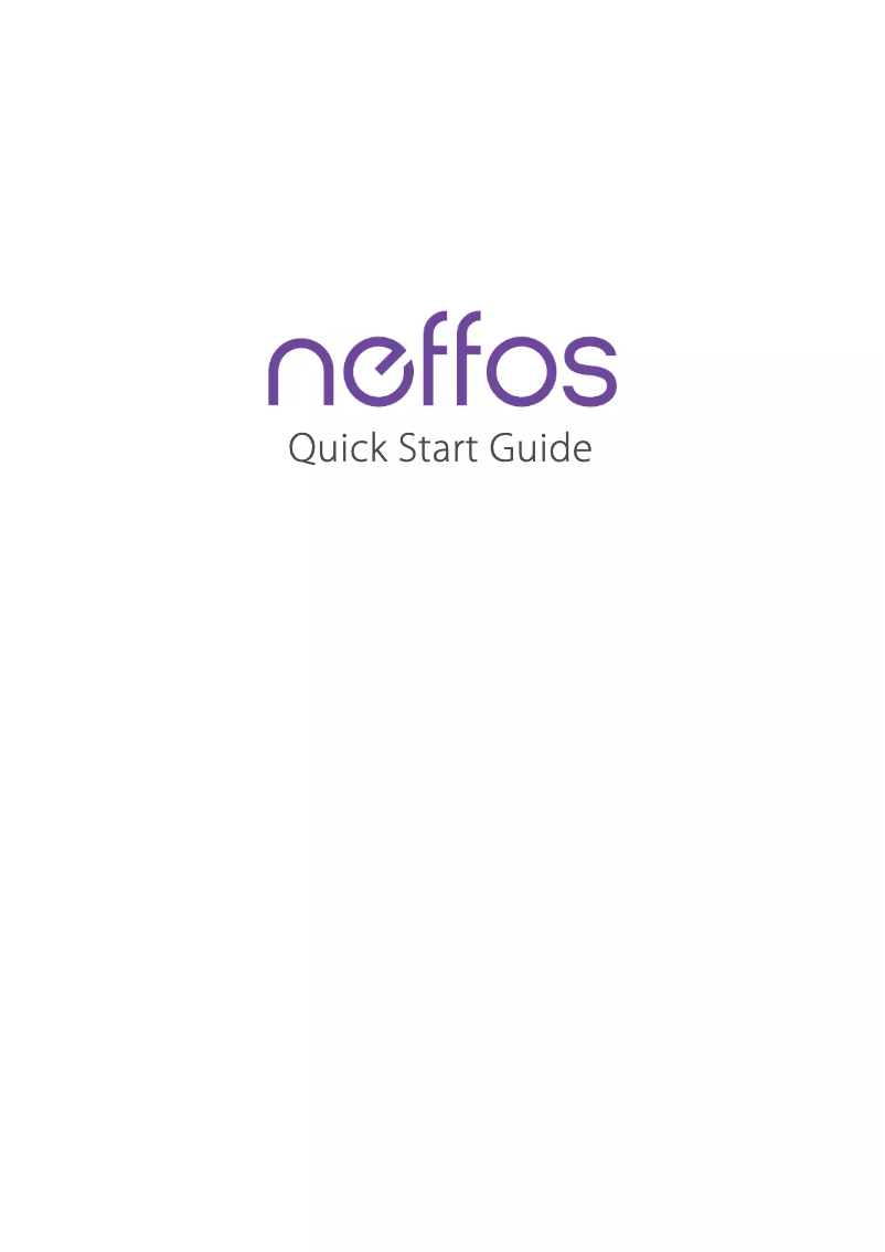 Page n°1 - Manuel utilisateur Neffos X1 Lite