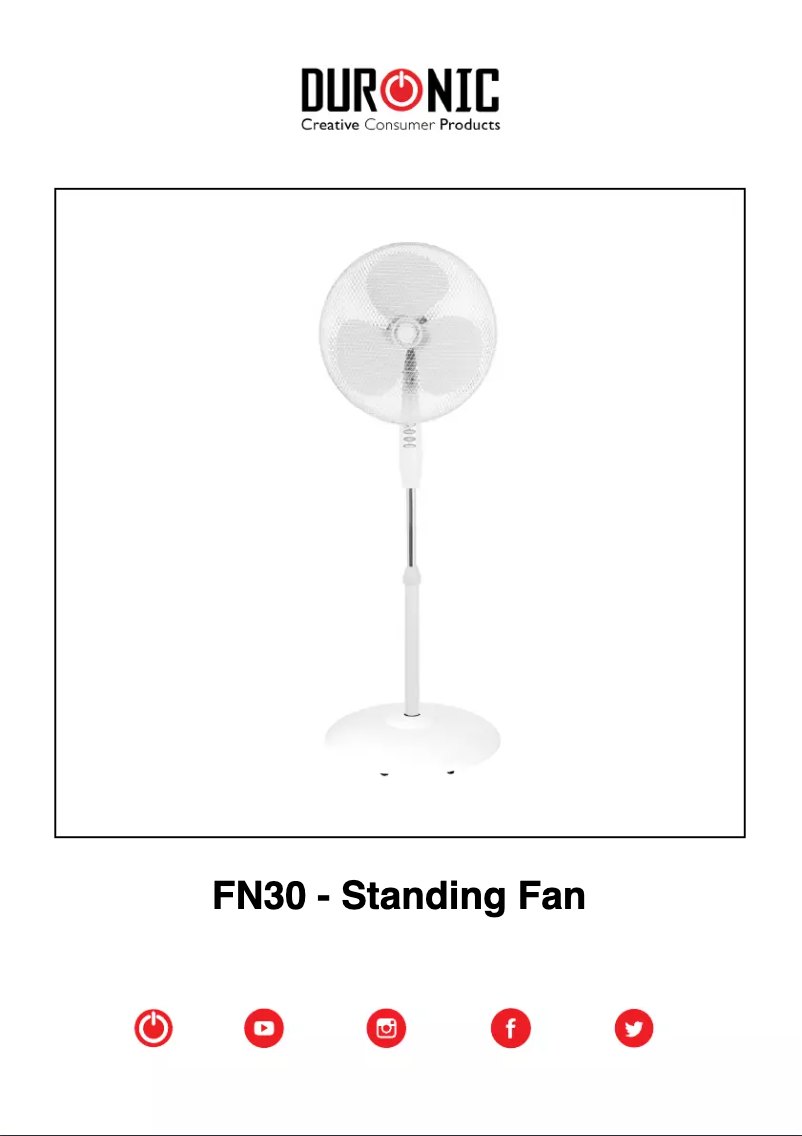 Image de la première page du manuel de l'appareil FN30