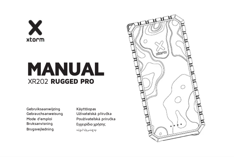 Image de la première page du manuel de l'appareil XR202