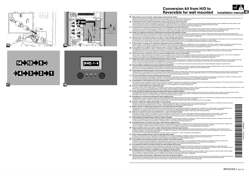 Page 1 de la notice Guide d'installation Daikin Altherma 3 R