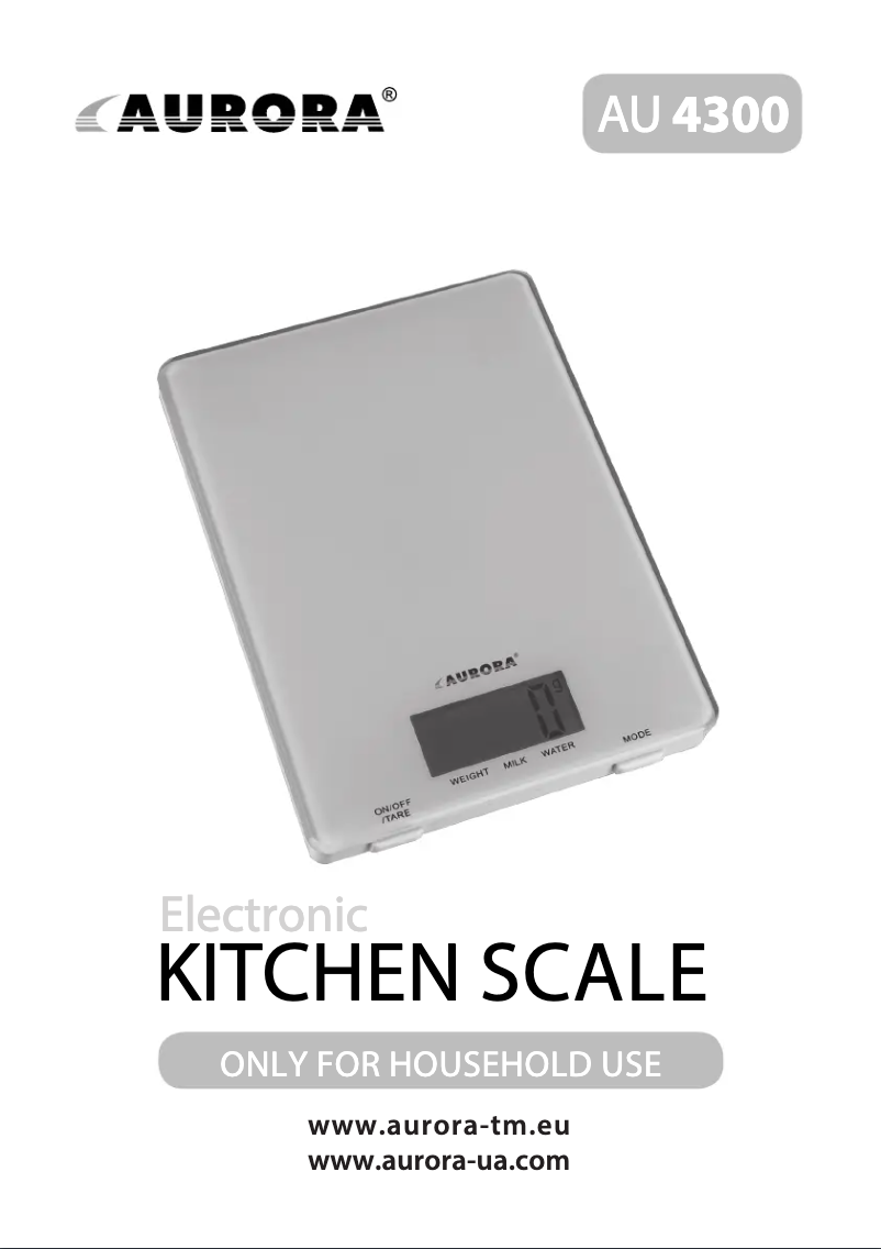 Page 1 de la notice Manuel utilisateur Aurora AU4300