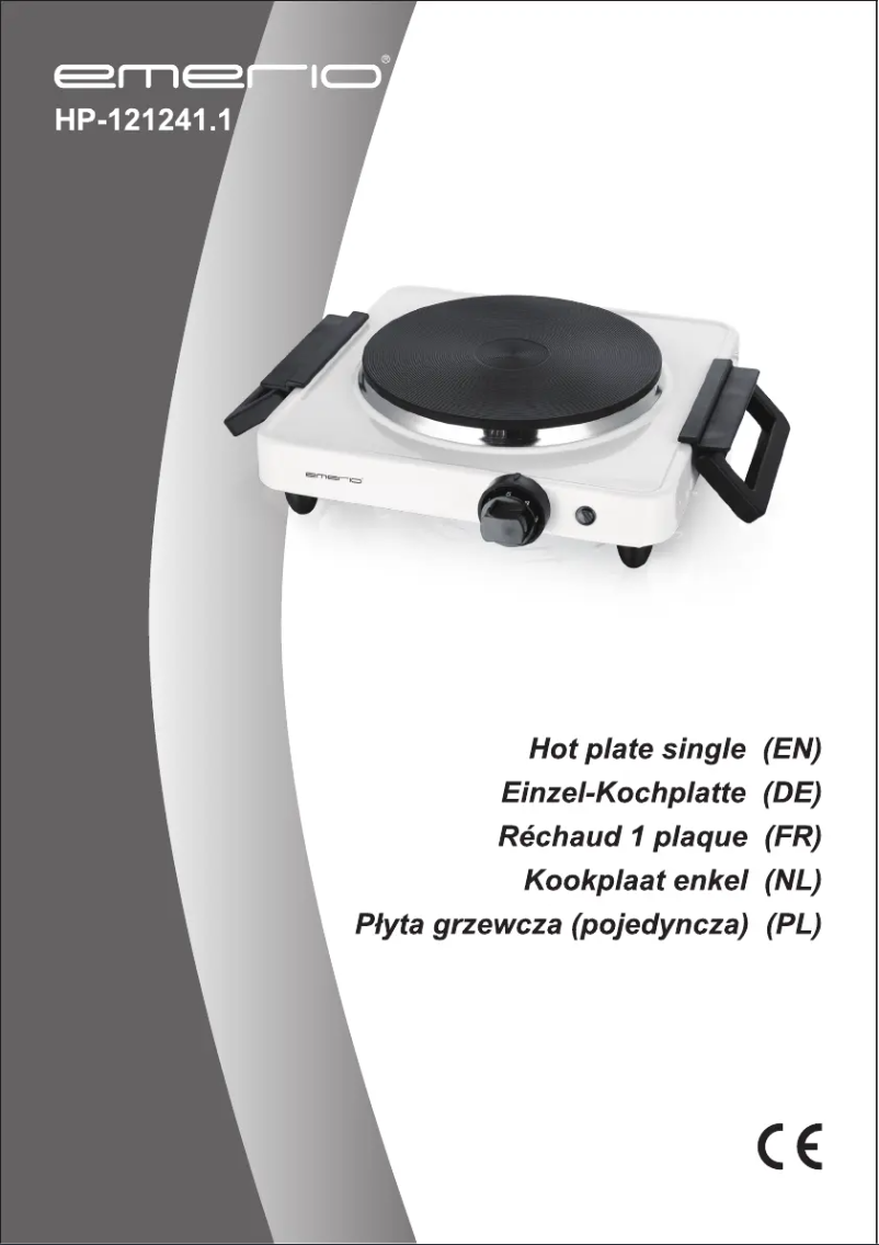 Page n°1 - Manuel utilisateur Emerio HP-121241.1