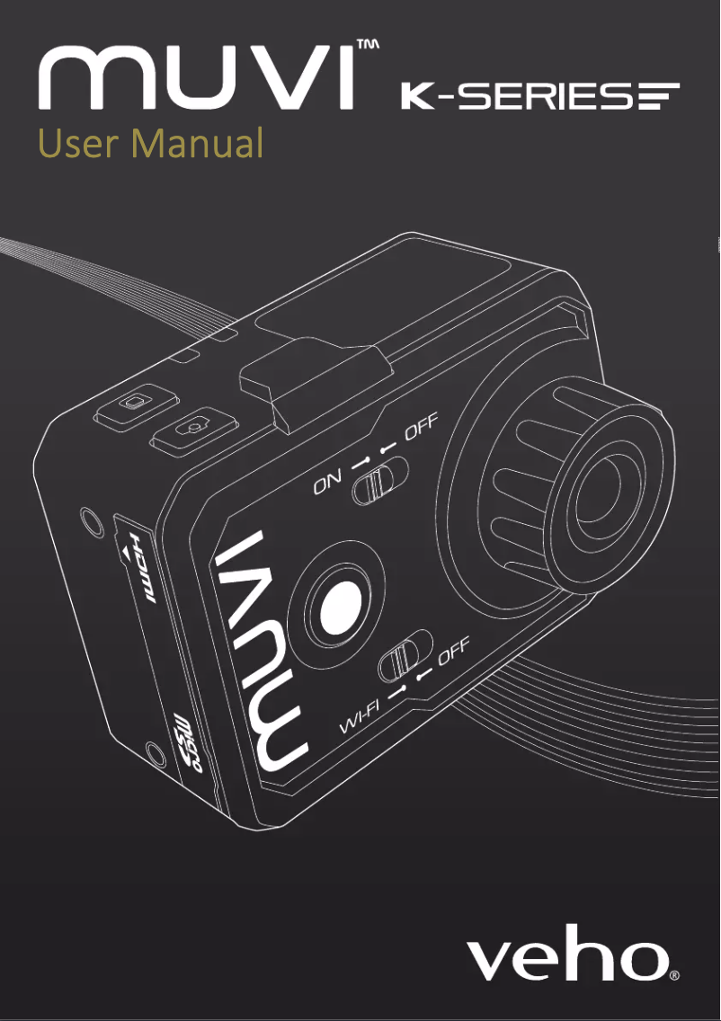 Page 1 de la notice Manuel utilisateur Veho Muvi K2 NPNG