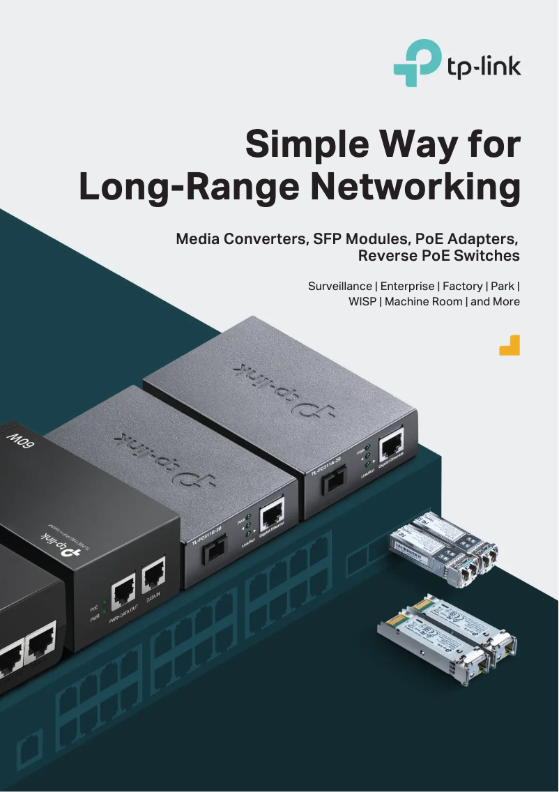 Page 1 de la notice Guide d'installation TP-Link TL-POE160S