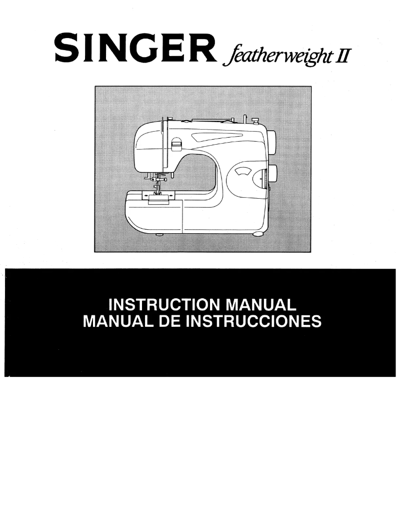 Image de la première page du manuel de l'appareil Featherweight II 117