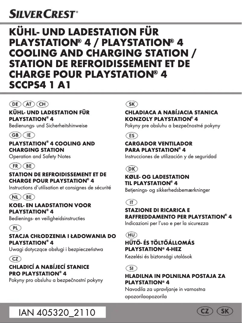 Page n°1 - Manuel utilisateur SilverCrest SCCPS4 1 A1