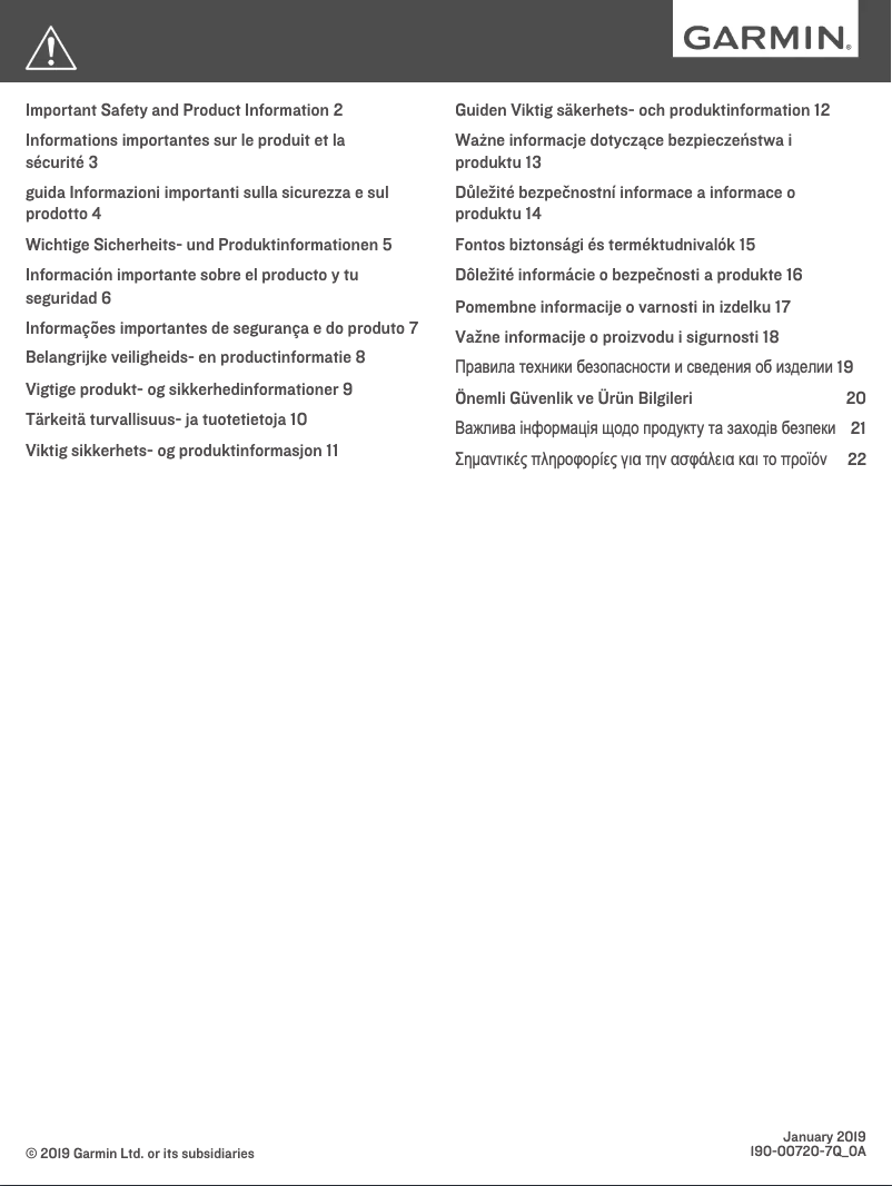 Page 1 de la notice Manuel utilisateur Garmin DriveLuxe 50LMTHD