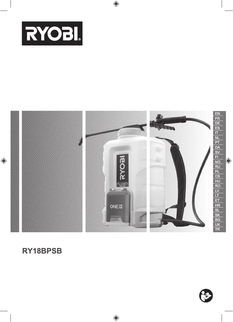 Image de la première page du manuel de l'appareil One+ RY18BPSB