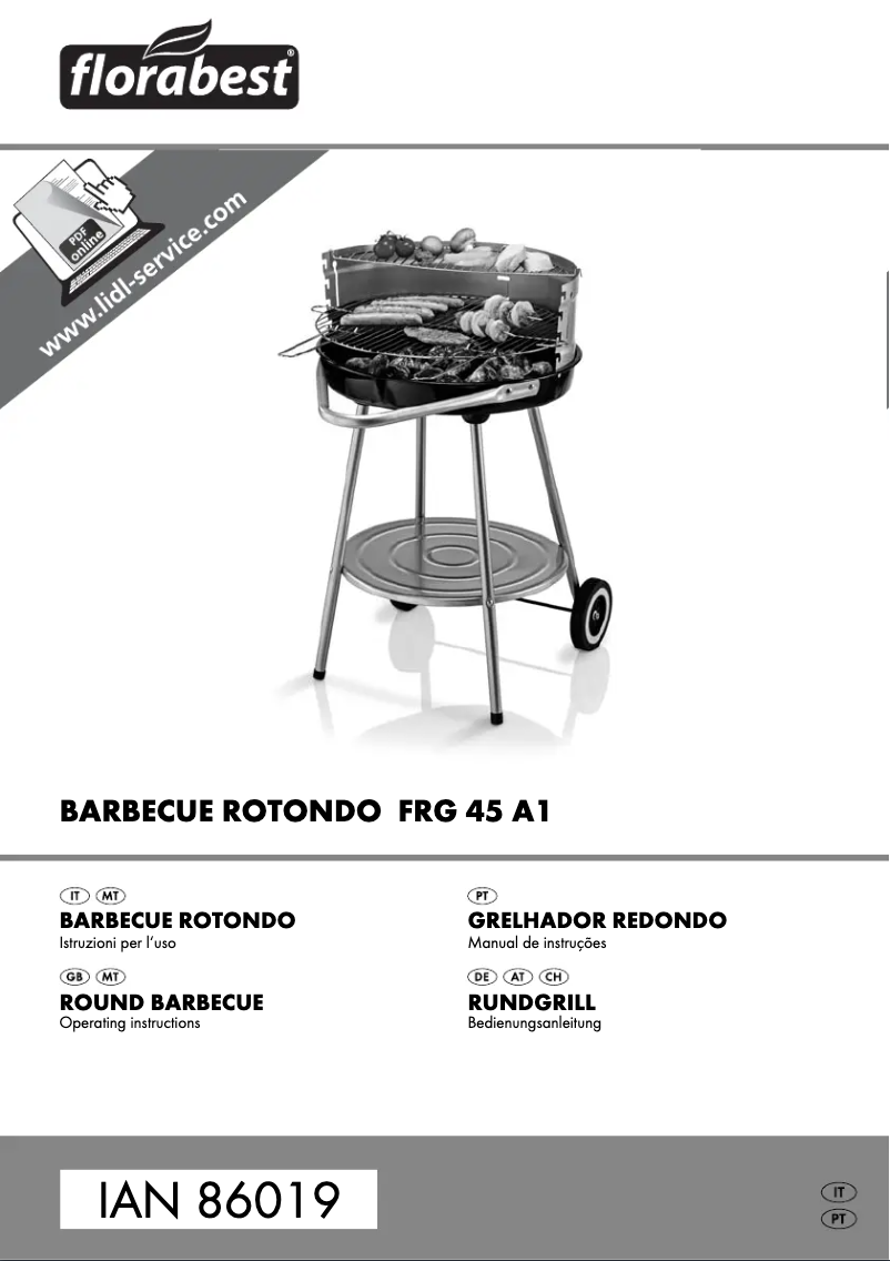 Page 1 de la notice Manuel utilisateur Florabest IAN 045936