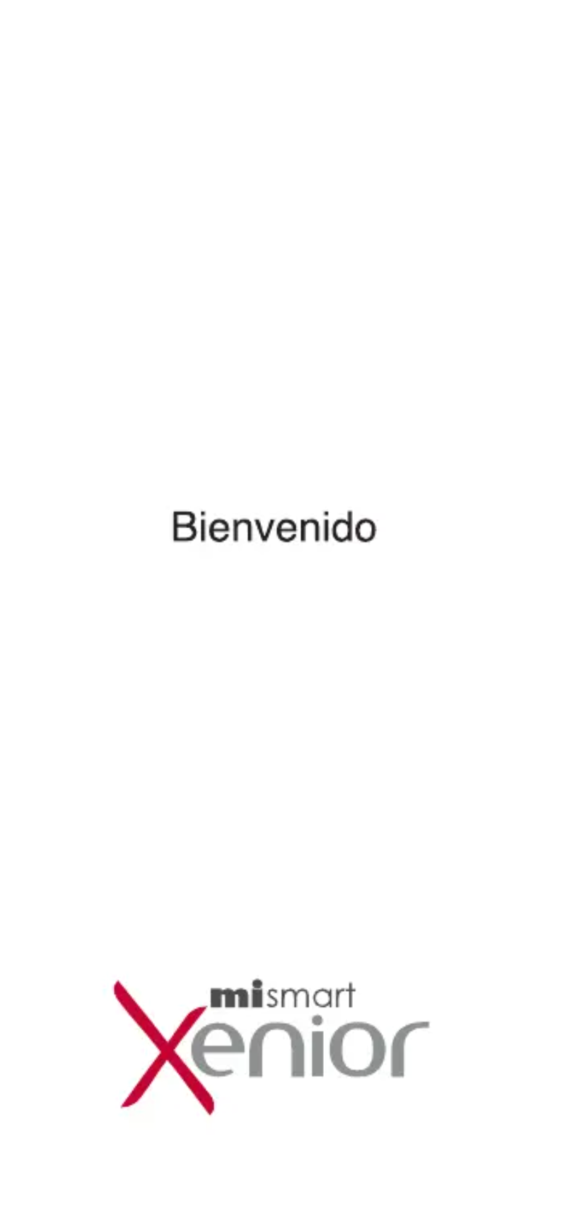 Image de la première page du manuel de l'appareil Mismart Xenior