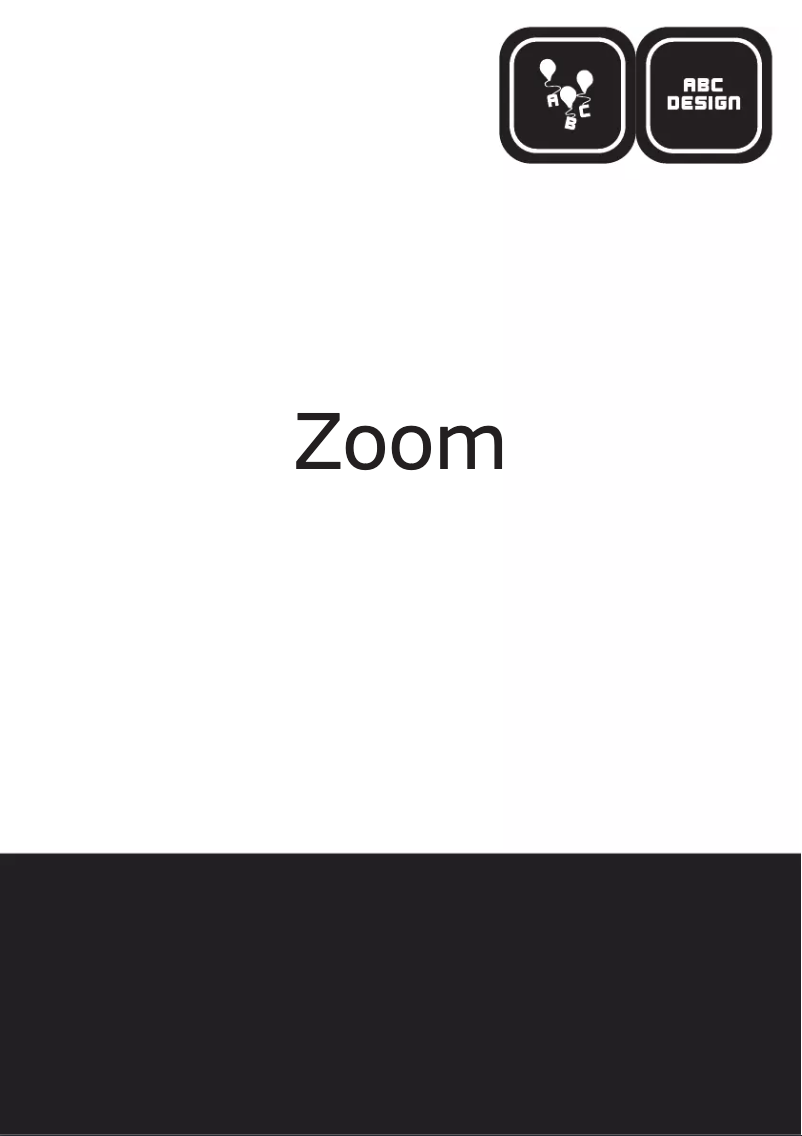 Image de la première page du manuel de l'appareil Zoom