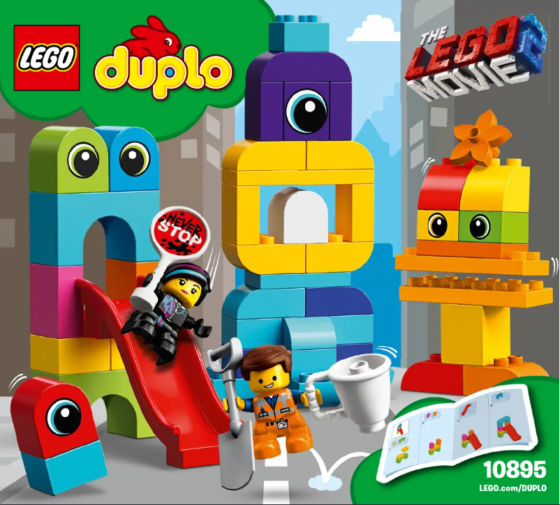 Page n°1 - Manuel utilisateur Lego Duplo 10895