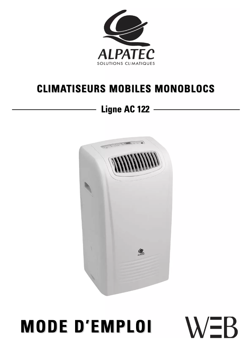 Image de la première page du manuel de l'appareil AC 122 EIT