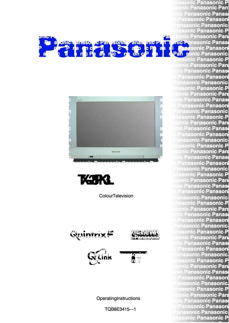 Página 1 del manual Manual de usuario Panasonic TX-28PK3L