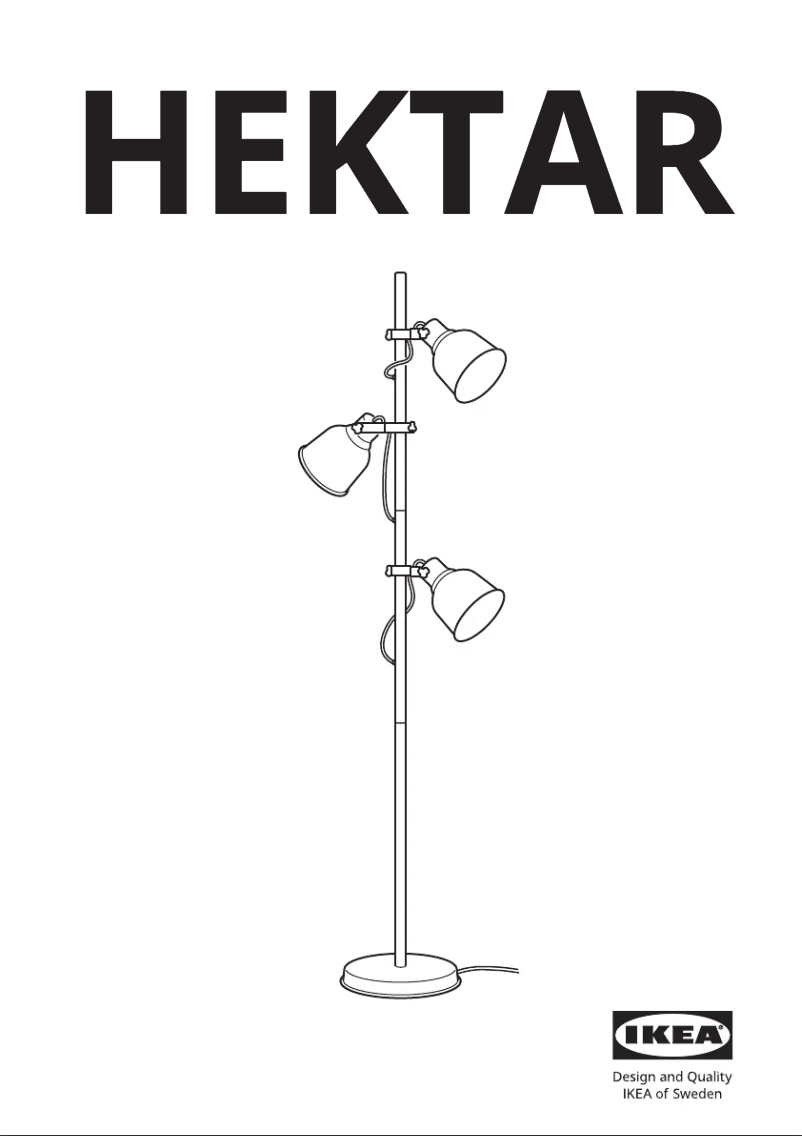 Image de la première page du manuel de l'appareil HEKTAR 603.936.03