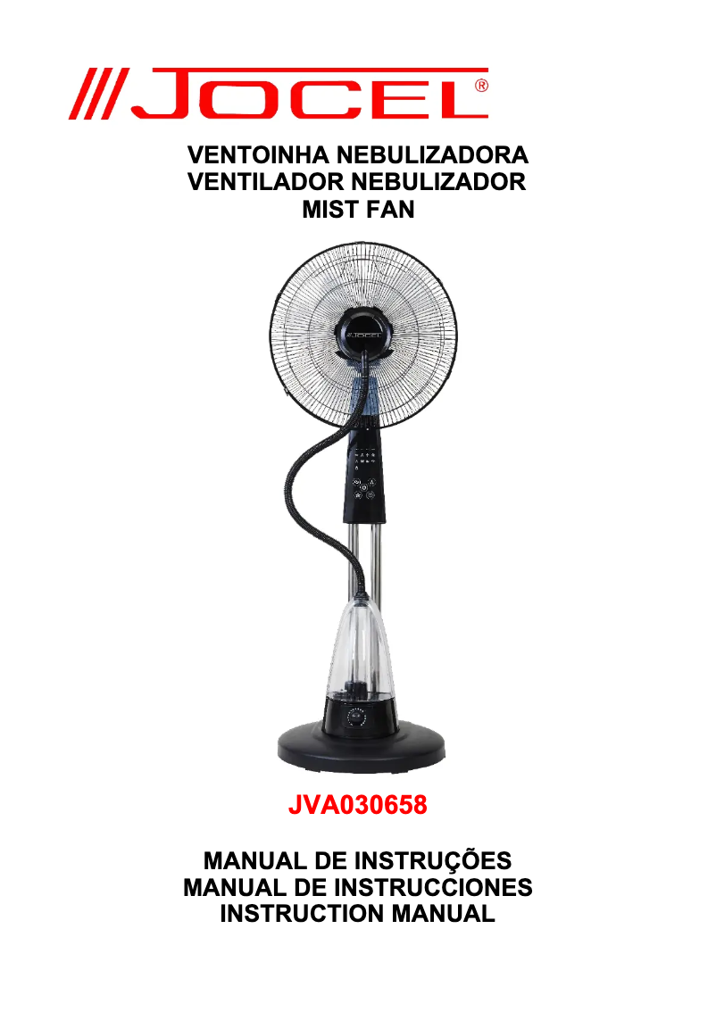 Page n°1 - Manuel utilisateur Jocel JVA030658