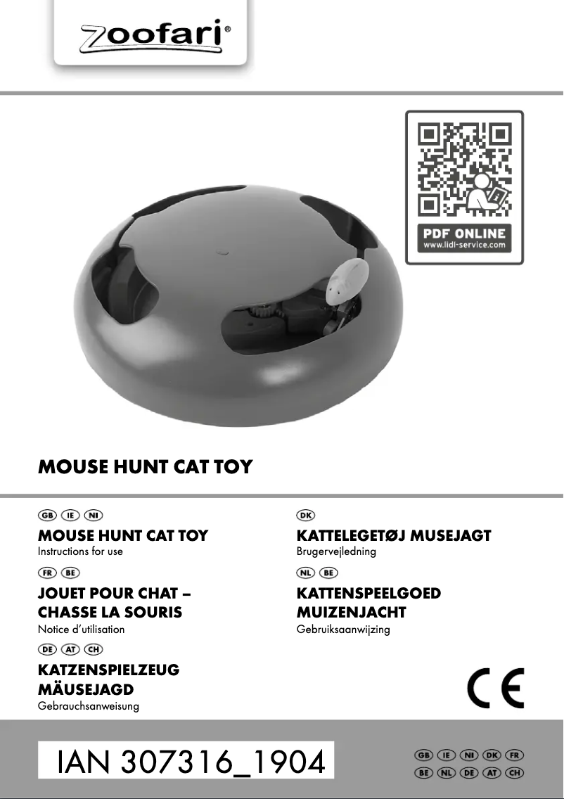 Image de la première page du manuel de l'appareil IAN 307316