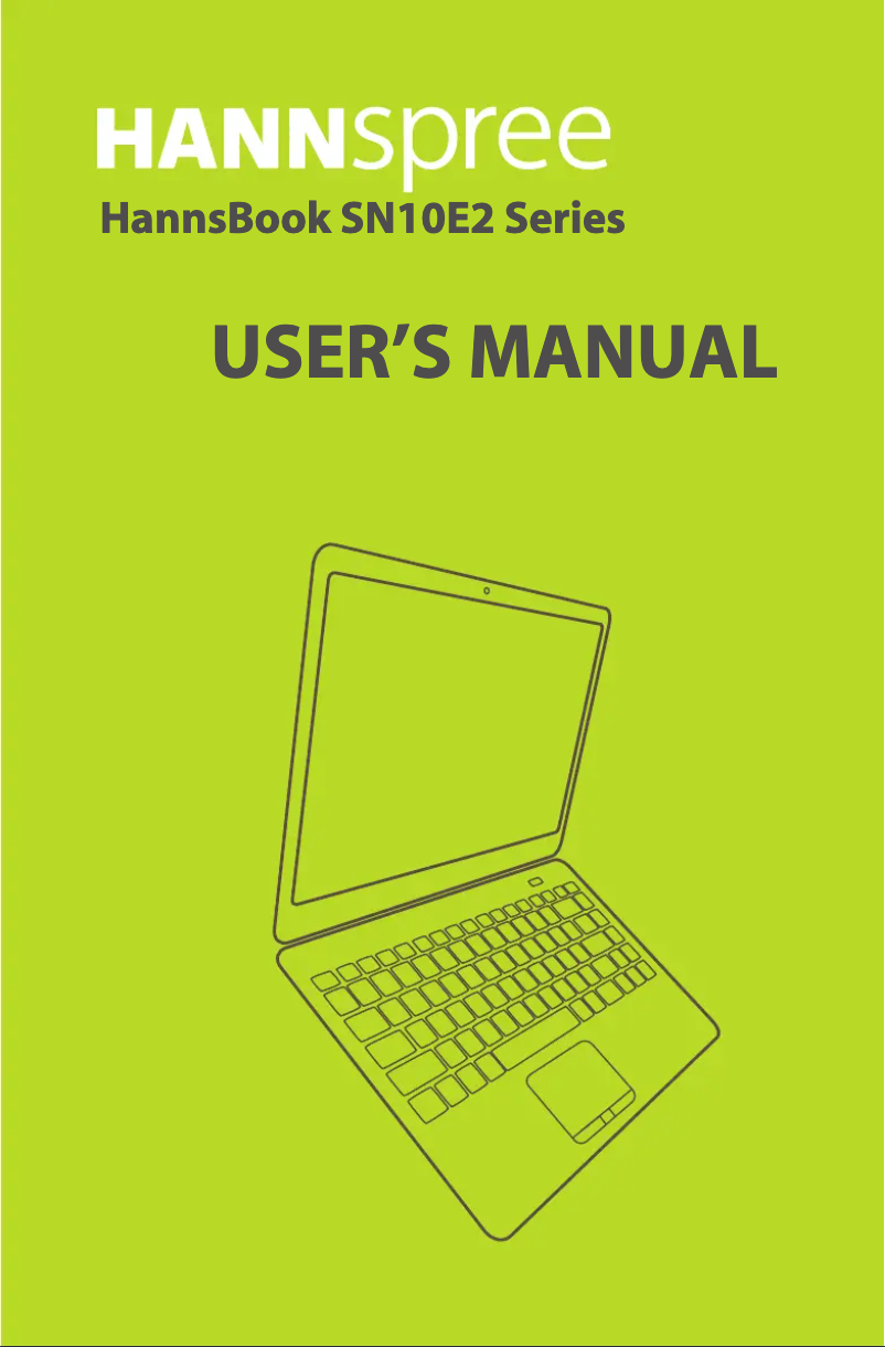 Image de la première page du manuel de l'appareil SN10E24R