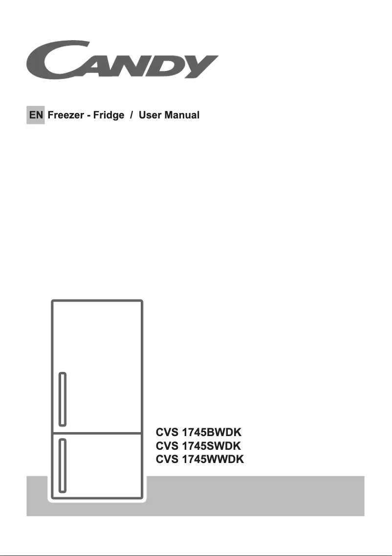 Image de la première page du manuel de l'appareil CVS 1745WWDK