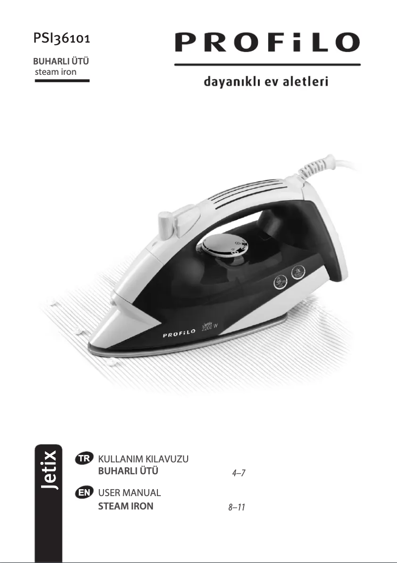 Page 1 de la notice Manuel utilisateur Profilo PSI36101