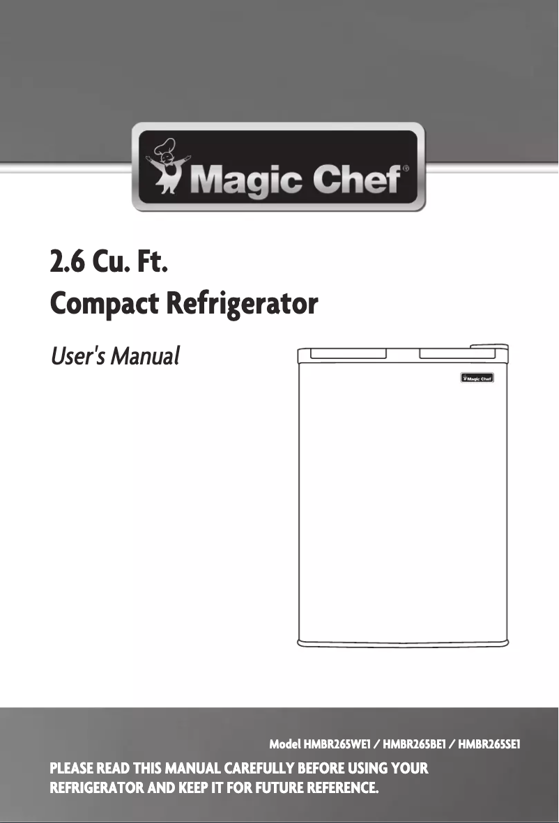 Imagen de la primera página del manual del dispositivo HMBR265BE1