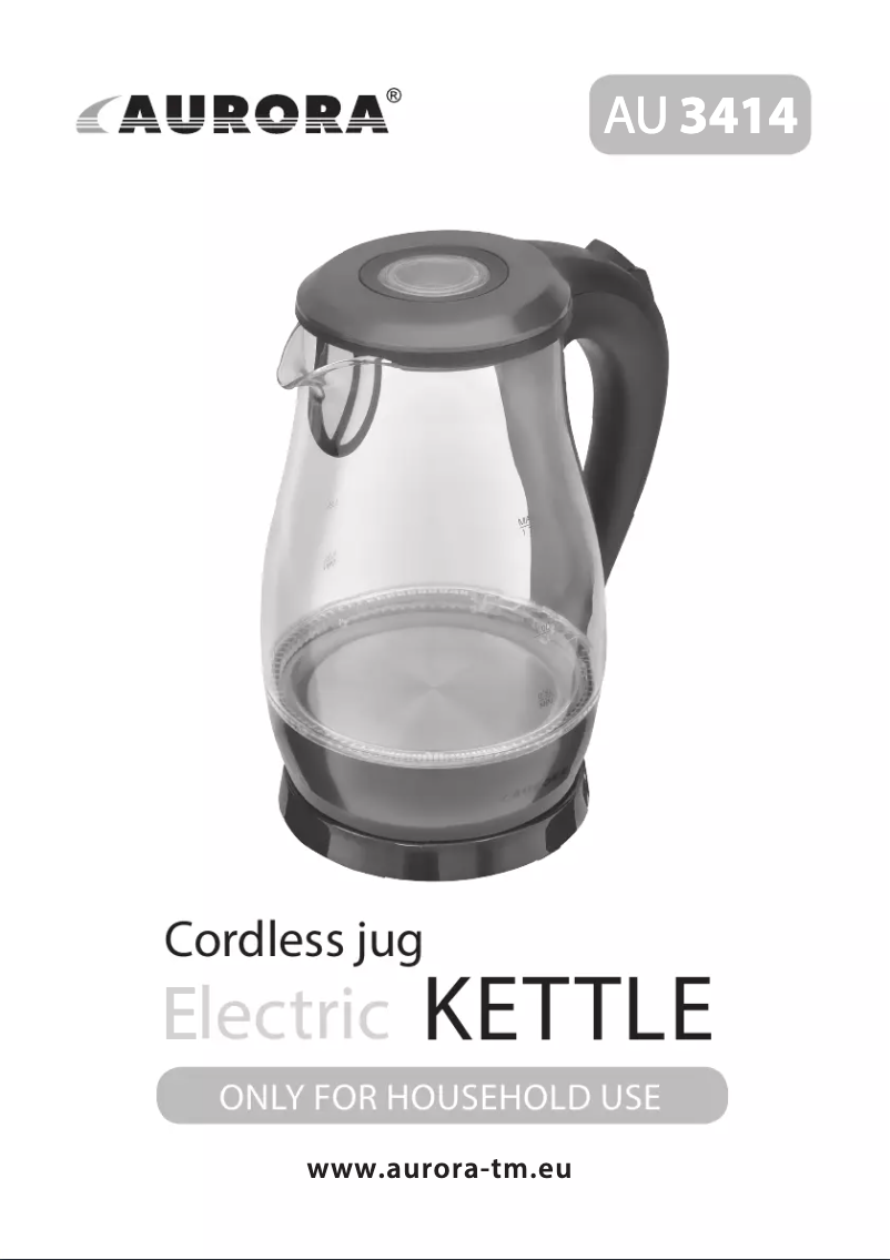 Page 1 de la notice Manuel utilisateur Aurora AU3414
