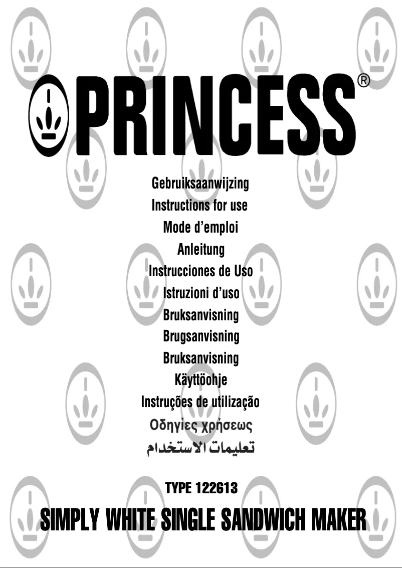 Página 1 del manual Manual de usuario Princess 122613