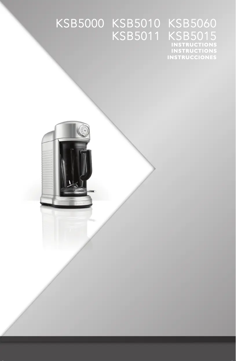 Image de la première page du manuel de l'appareil KSB5010
