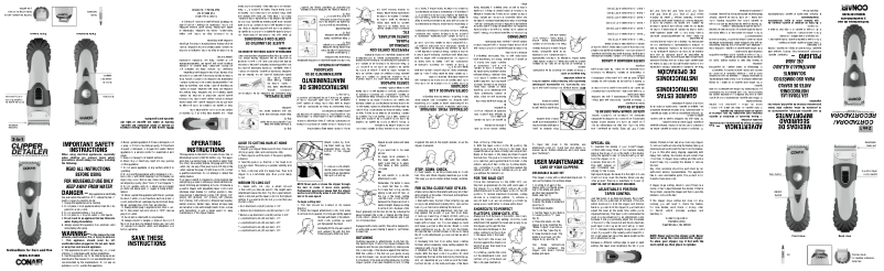 Image de la première page du manuel de l'appareil HCT420R