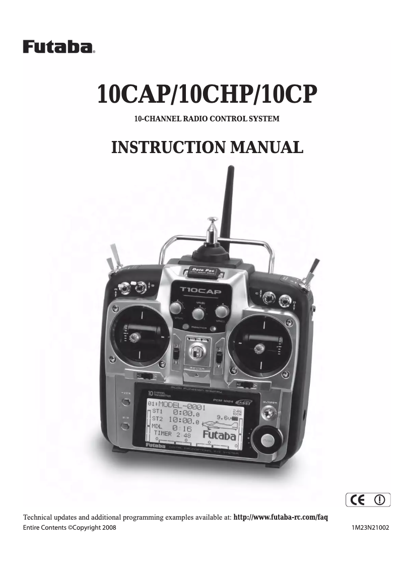 Image de la première page du manuel de l'appareil FF-10