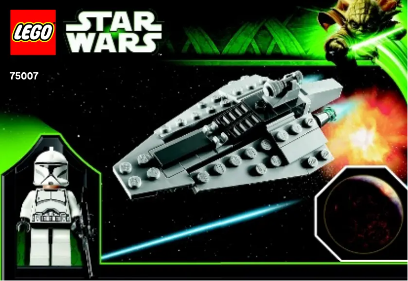 Page n°1 - Manuel utilisateur Lego Star Wars 75007