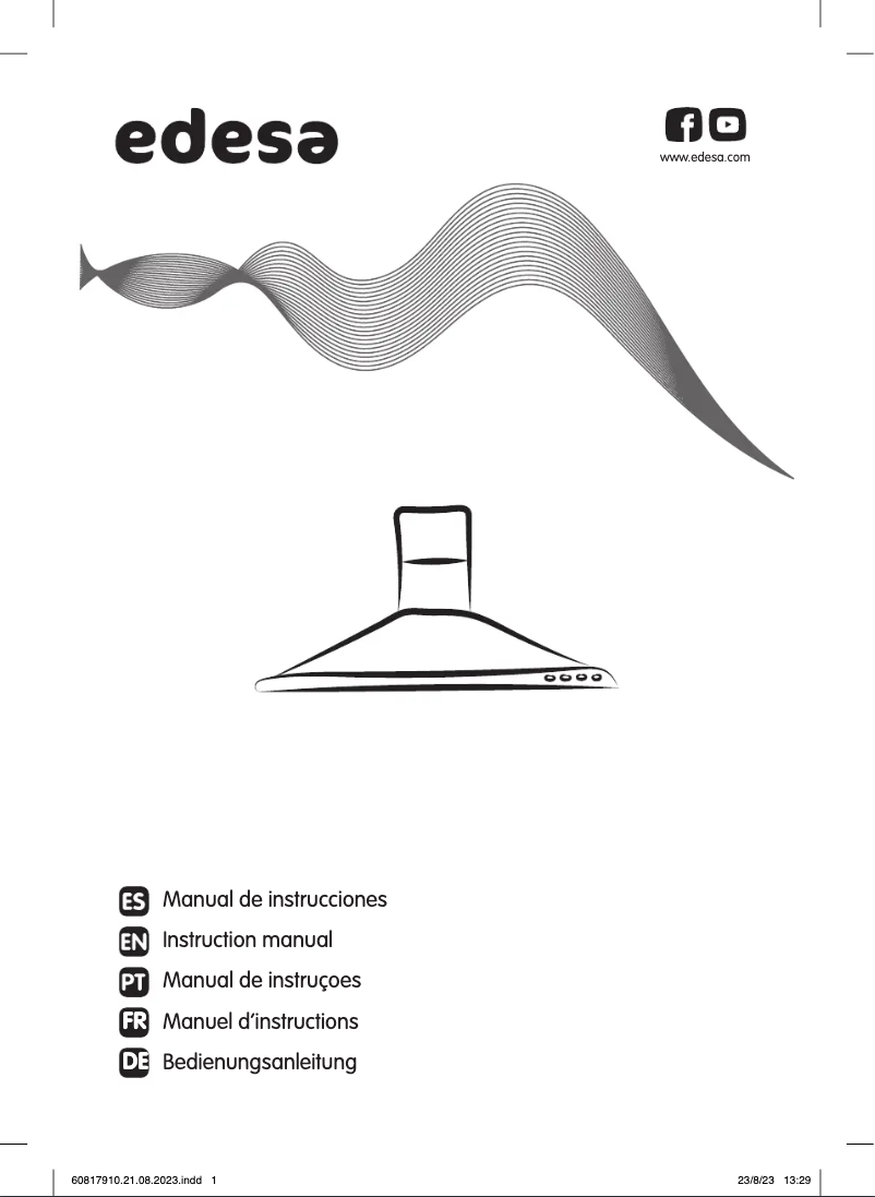 Page n°1 - Manuel utilisateur Edesa ECH-78320 GBK