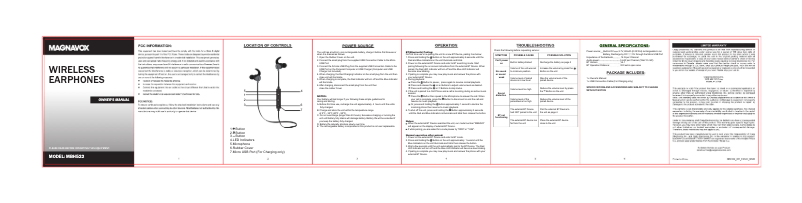 Page 1 de la notice Manuel utilisateur Magnavox MBH552