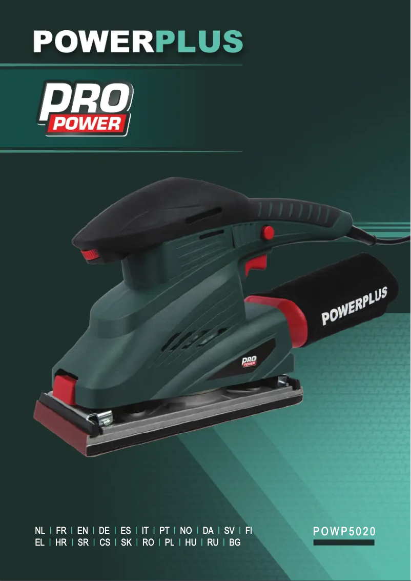 Page 1 de la notice Manuel utilisateur PowerPlus POWP5020
