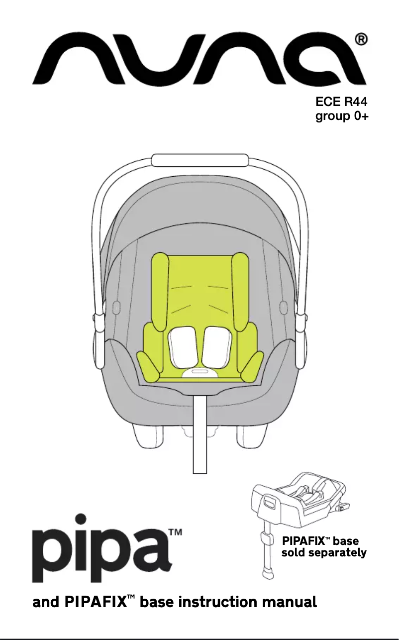 Page 1 de la notice Manuel utilisateur Nuna PipaFix