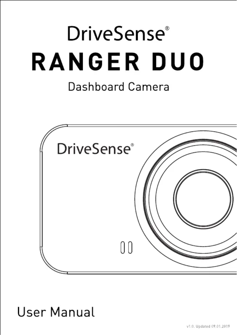 Page n°1 - Manuel utilisateur Andatech DriveSense Ranger Duo
