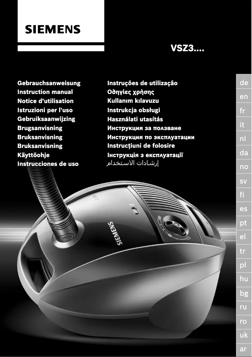 Page 1 de la notice Manuel utilisateur Siemens Dynapower VS08G2490