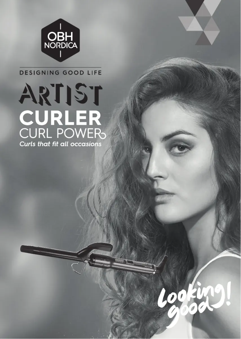 Image de la première page du manuel de l'appareil Artist Curl Power 5835