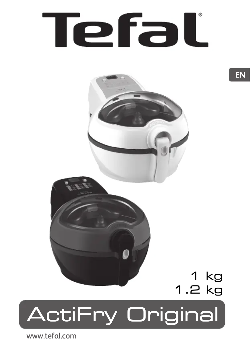 Page n°1 - Manuel utilisateur Tefal ActiFry Original Plus GH8408