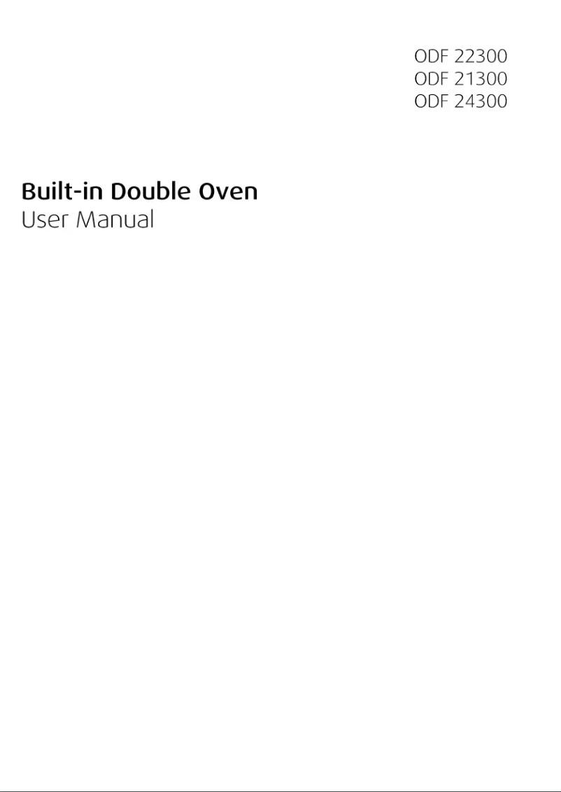 Page n°1 - Manuel utilisateur Beko ODF 24300