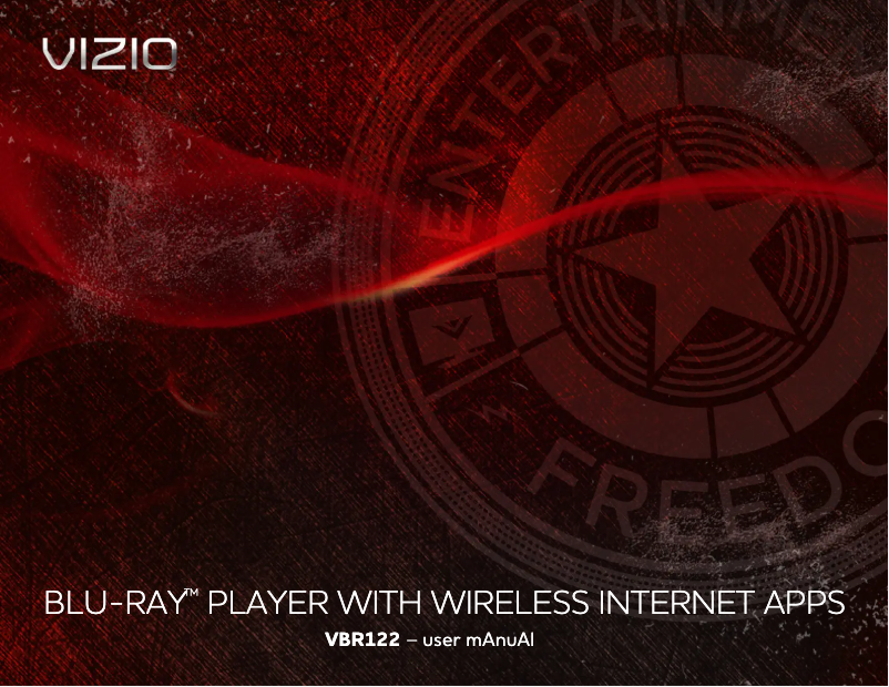 Page n°1 - Manuel utilisateur VIZIO VBR122