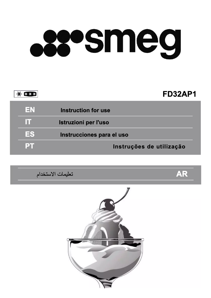 Page n°1 - Mode d'emploi Smeg FD32AP1