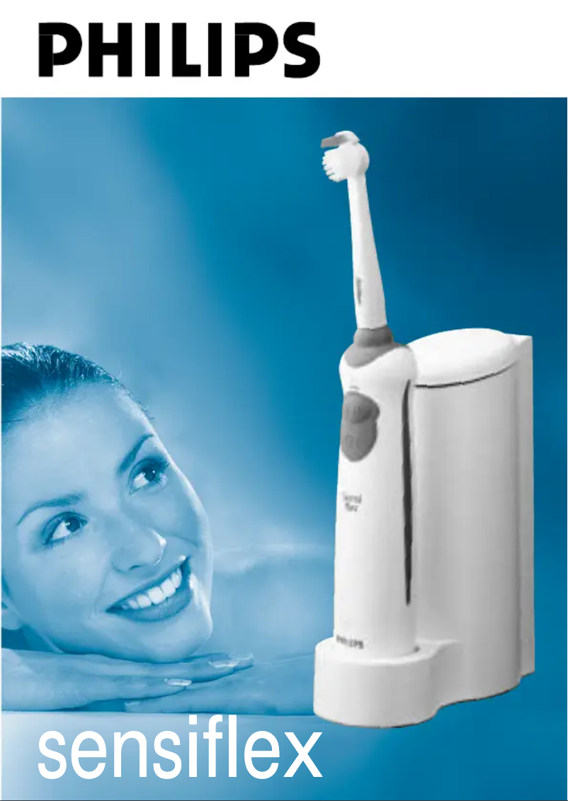 Page 1 de la notice Manuel utilisateur Philips Sonicare SensiFlex HX2565