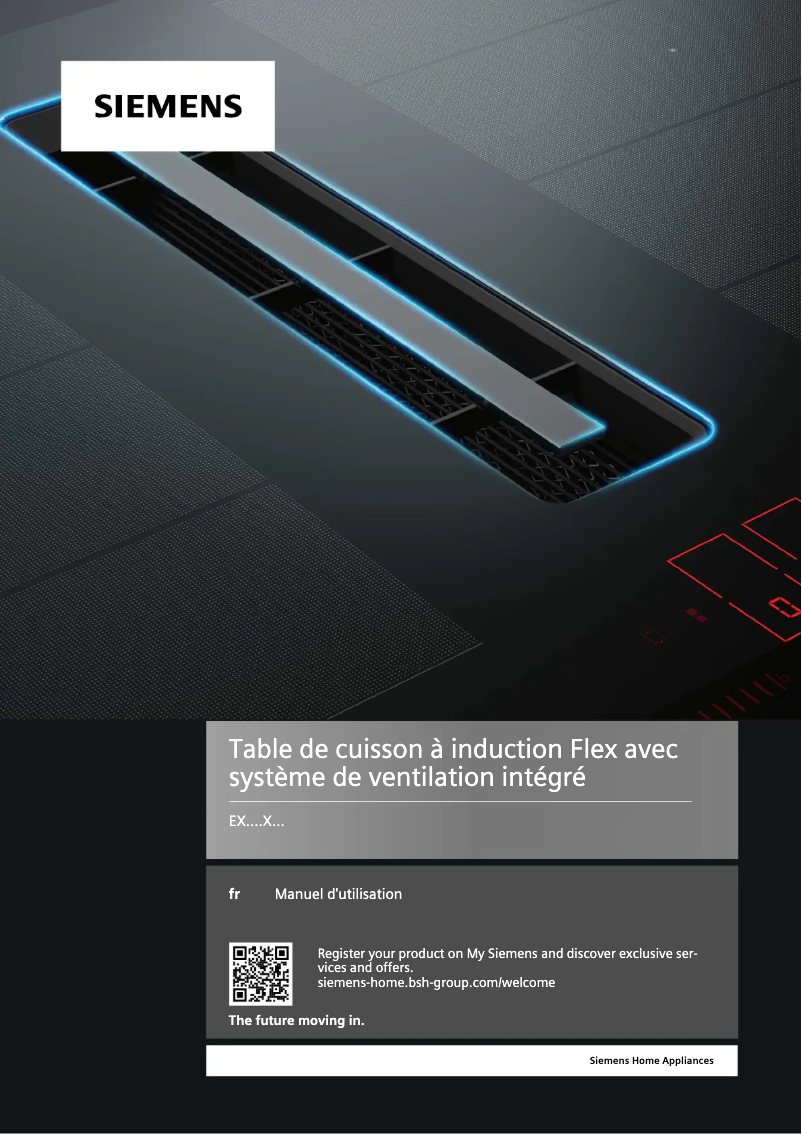 Page 1 de la notice Manuel utilisateur Siemens EX807NX68E