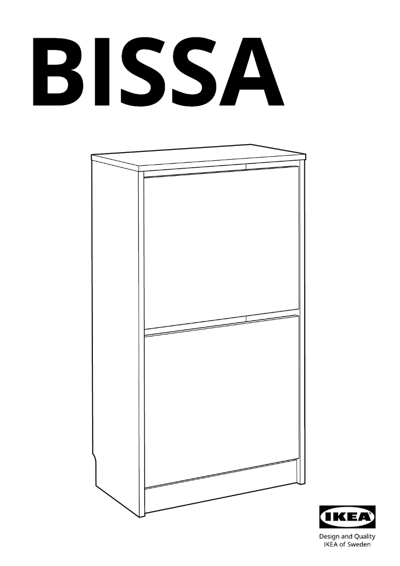 Página 1 del manual Manual de usuario Ikea BISSA 505.302.19