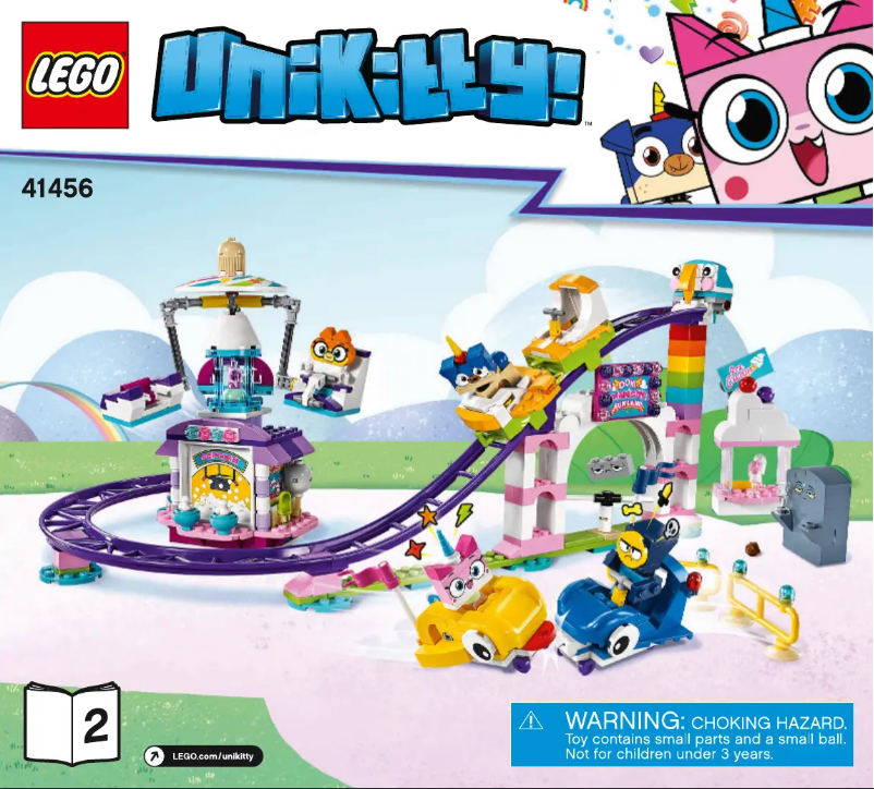 Page 1 de la notice Manuel utilisateur Lego Unikitty 41456