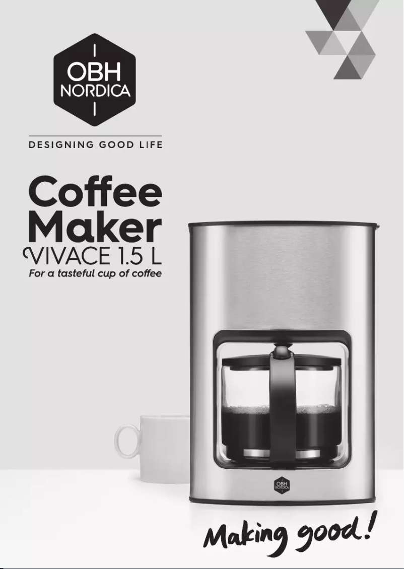 Página 1 del manual Manual de usuario OBH Nordica Vivace