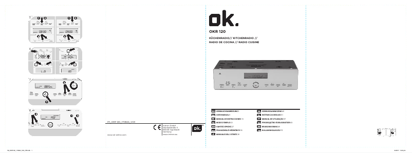 Page n°1 - Manuel utilisateur OK OKR 120