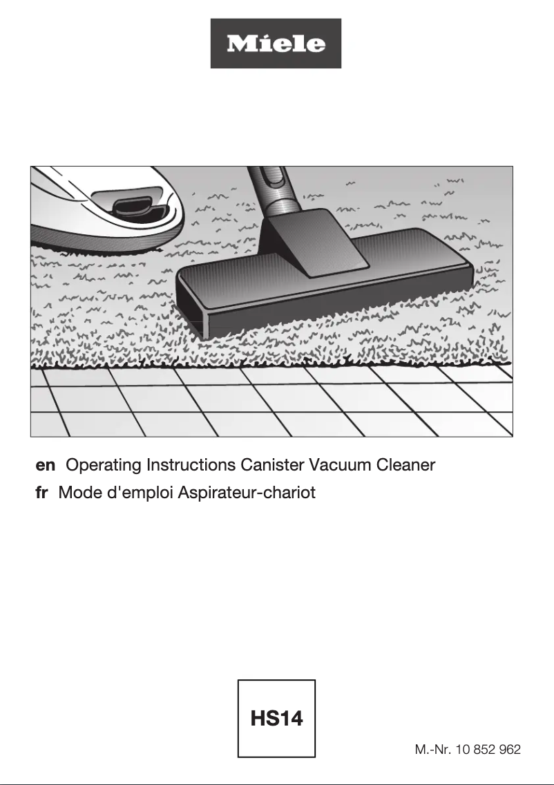 Page n°1 - Manuel utilisateur Miele Compact C2 Total Care
