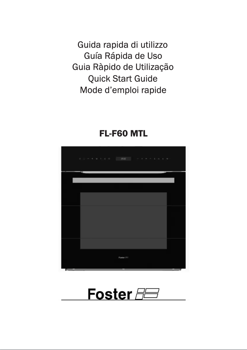 Page 1 de la notice Manuel utilisateur Foster FL-F60 MTL